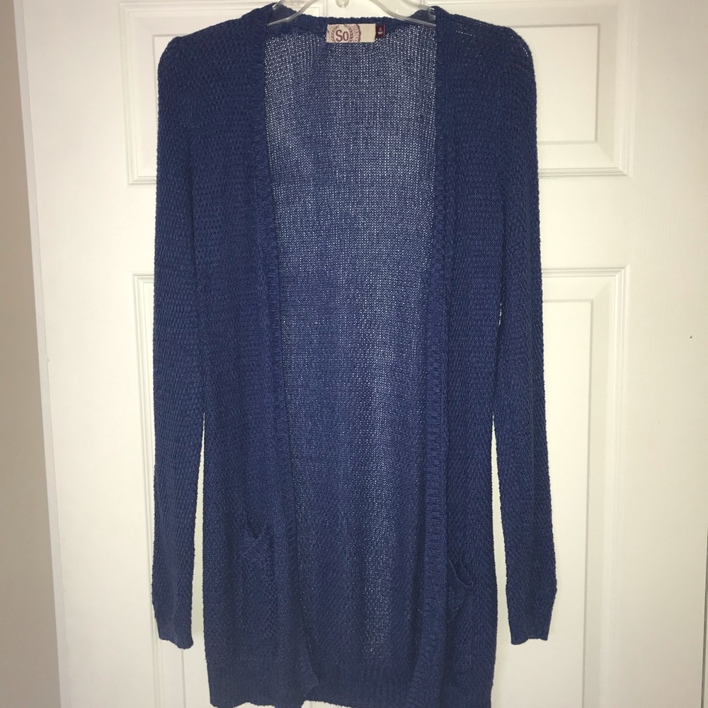 Royal Blue Cardigan